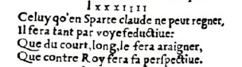 Nostradamus - Antoine du Rosne 1557