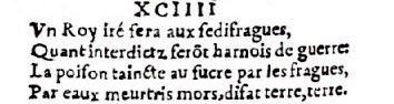 Nostradamus - Antoine du Rosne 1557