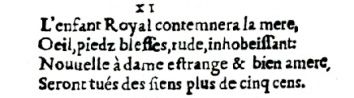 Nostradamus - Antoine du Rosne 1557