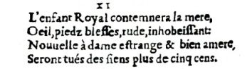 Nostradamus - Antoine du Rosne 1557