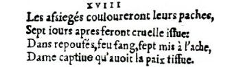 Nostradamus - Antoine du Rosne 1557