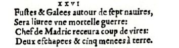 Nostradamus - Antoine du Rosne 1557