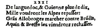 Nostradamus - Antoine du Rosne 1557