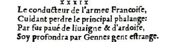 Nostradamus - Antoine du Rosne 1557